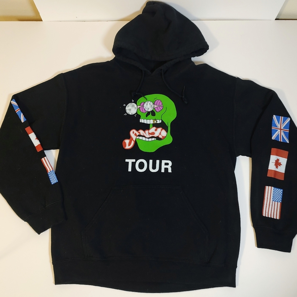 Lany GGBBXX 2021 World Tour Graphic Hoodie Blace Mens Medium